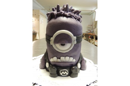 Lila minyon torta