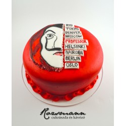 A nagy pénzrablás torta (Money Heist)