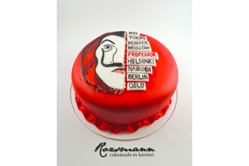 A nagy pénzrablás torta (Money Heist)