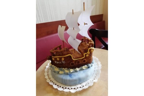 Hajó torta